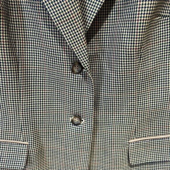 Pendleton Blazer Women's Size 16 Brown Virgin Wool Flawed - Picture 5 of 16